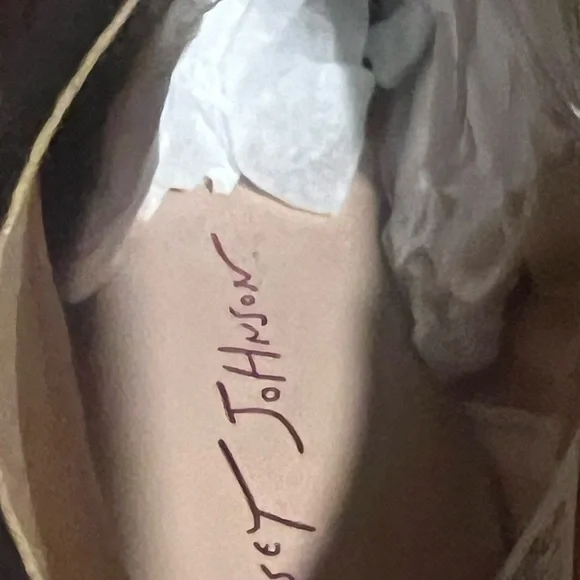 BETSEY JOHNSON rhinestone heeled boots - Picture 8 of 8